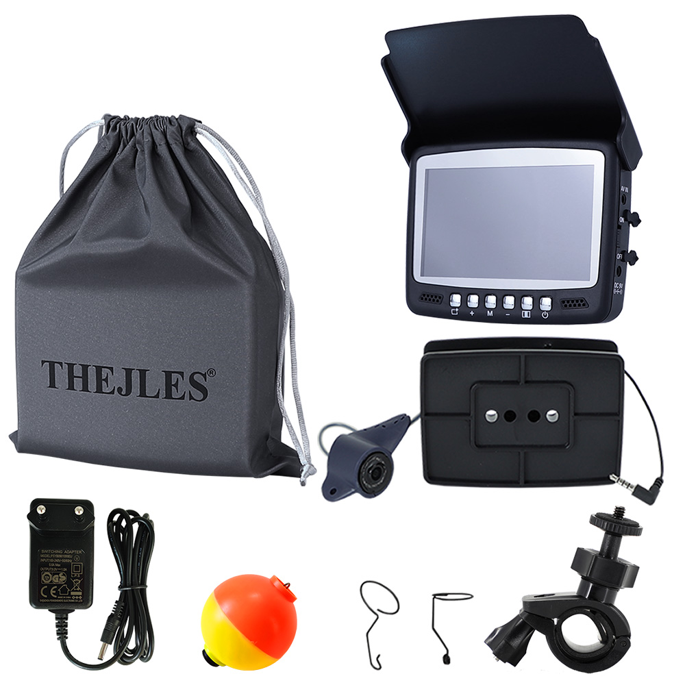 Fish Finder Portable - 4.3 Inci IPS Kamera Pancing Bawah