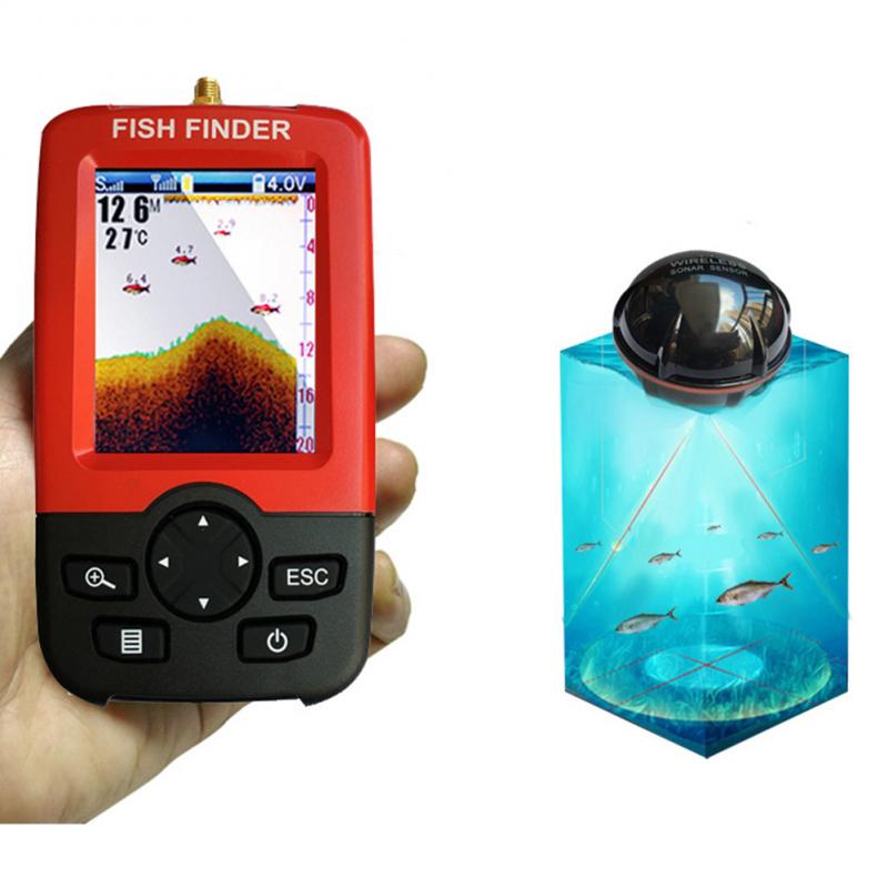 Fish Finder Portable - Pencari Ikan Portabel dengan Sensor Sonar