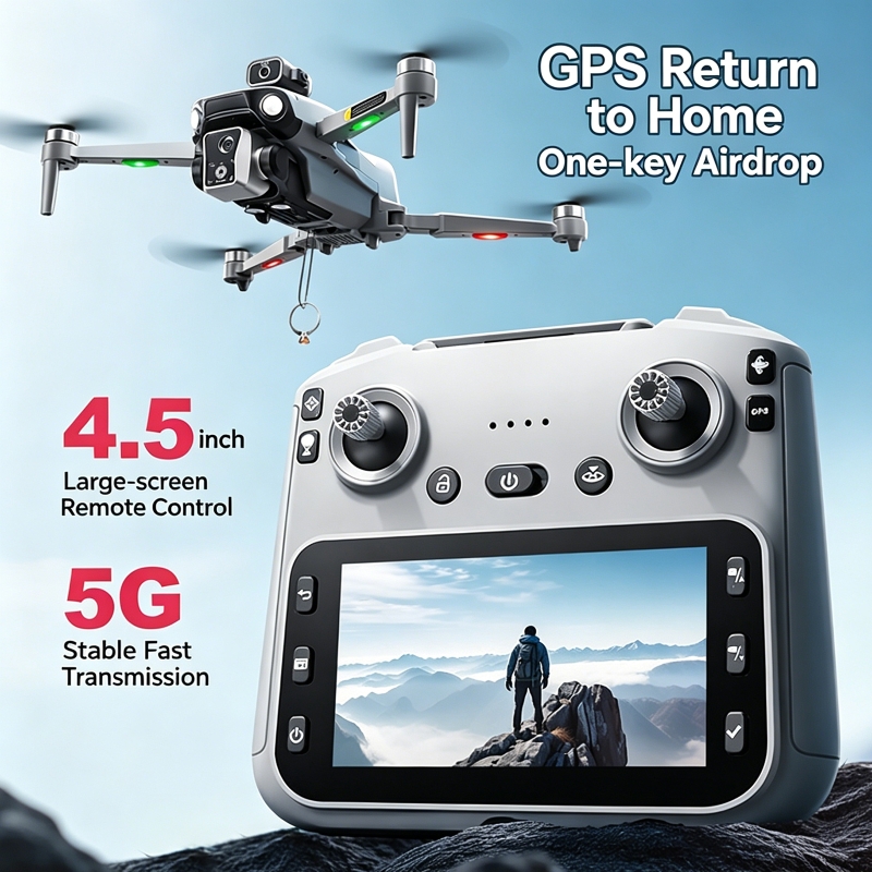 Fishing Gps - Drone K19 MAX GPS untuk Memancing,