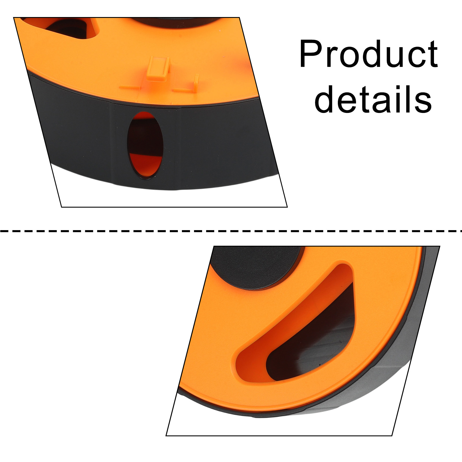 Hitam / Oranye / ABS Gulungan  - Fish Finder Case ulasan dan harga