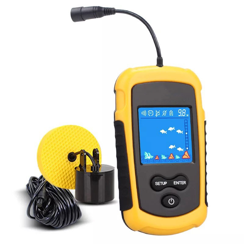 Layar Warna Berkabel 100M Sona - Fish Finder Cable ulasan dan harga