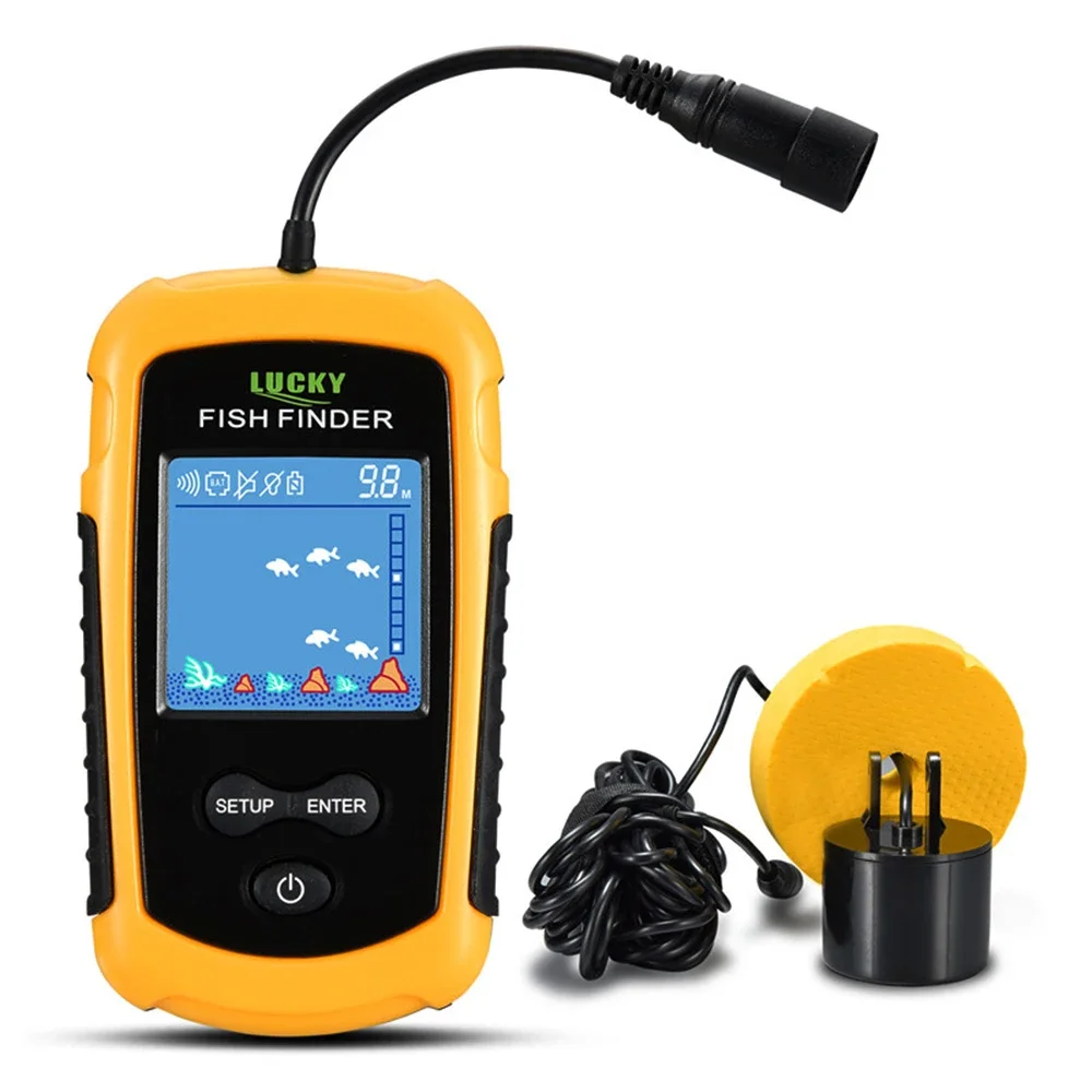 Penemu ikan berkabel portabel  - Fish Finder Cable ulasan dan harga