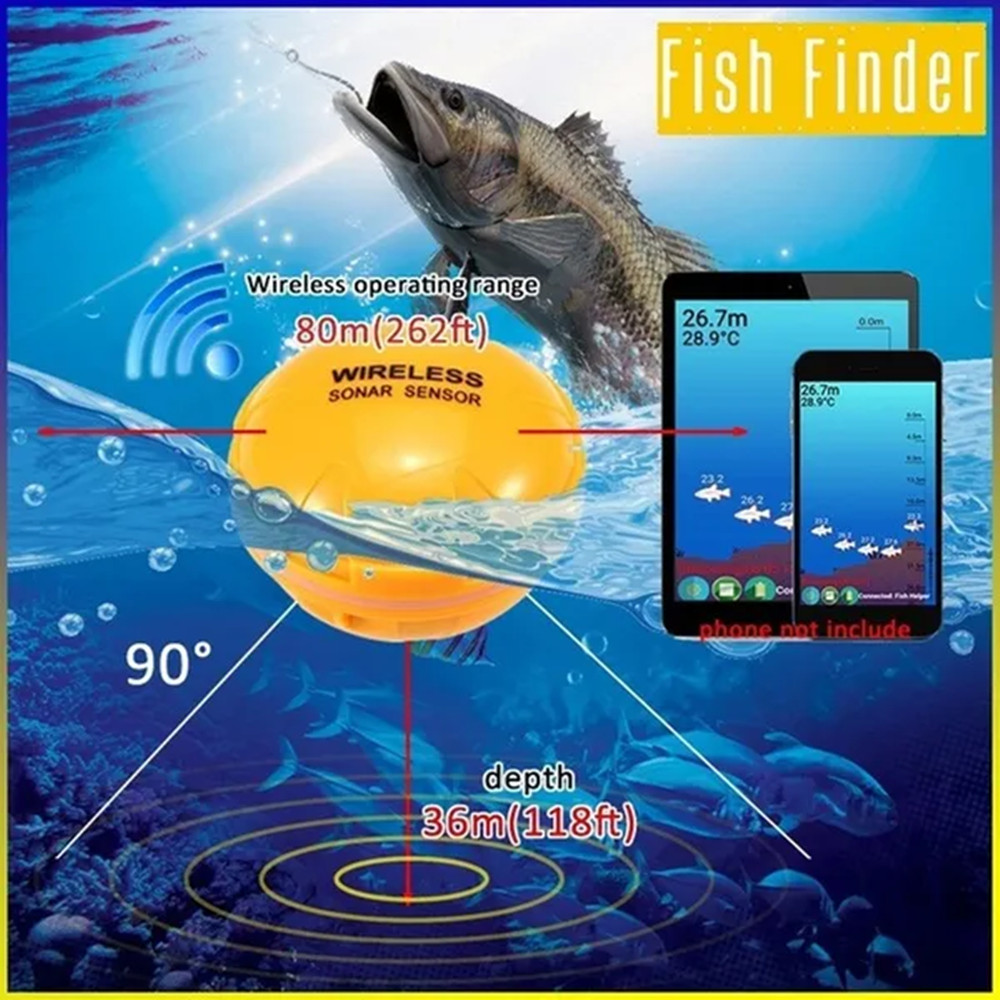 PUPOPAN 100M Ponsel Pintar Bar - Fishing Gps ulasan dan harga