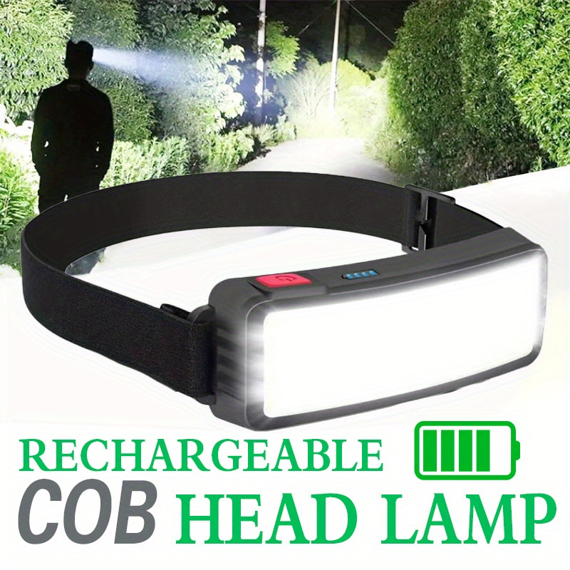 Lampu Depan LED COB Kuat Sente - Fish Finder Battery ulasan dan harga