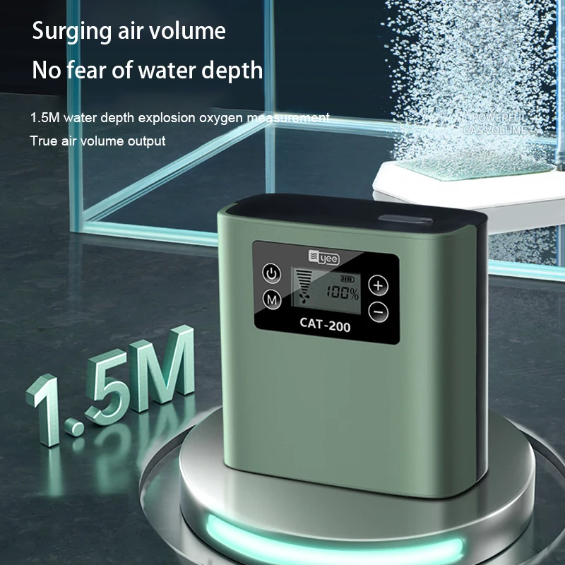 Akuarium Aerator Ultra senyap, - Fish Finder Battery ulasan dan harga
